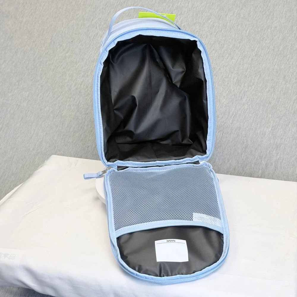 All in Motion Light Blue Insulated Lunch Kit Water Repellent Bag NWT